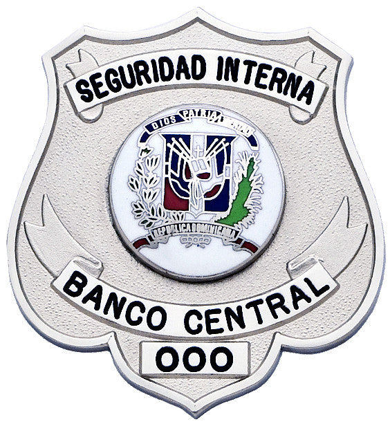 S569 - Custom Engraved Badge - Tophatter's Weapons'N'Deals Shield Style - Tophatter Daily Deals