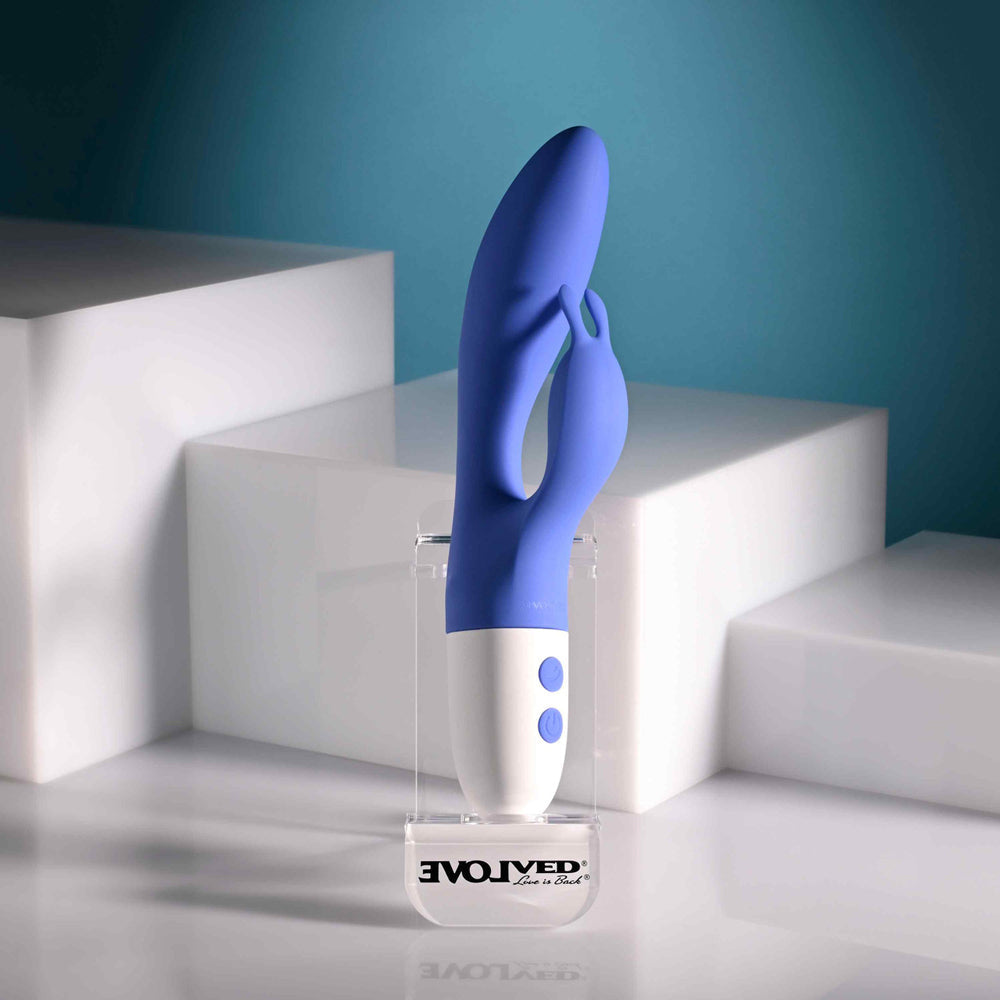 Evolved Funny Bunny – 20 cm USB Rechargeable Rabbit Vibrator > Vibrators > Ladies > Rabbit - Tophatter Daily Deals