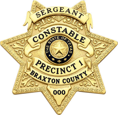 S631A - Custom Engraved Badge - Tophatter's Weapons'N'Deals maxarmory - Tophatter Daily Deals