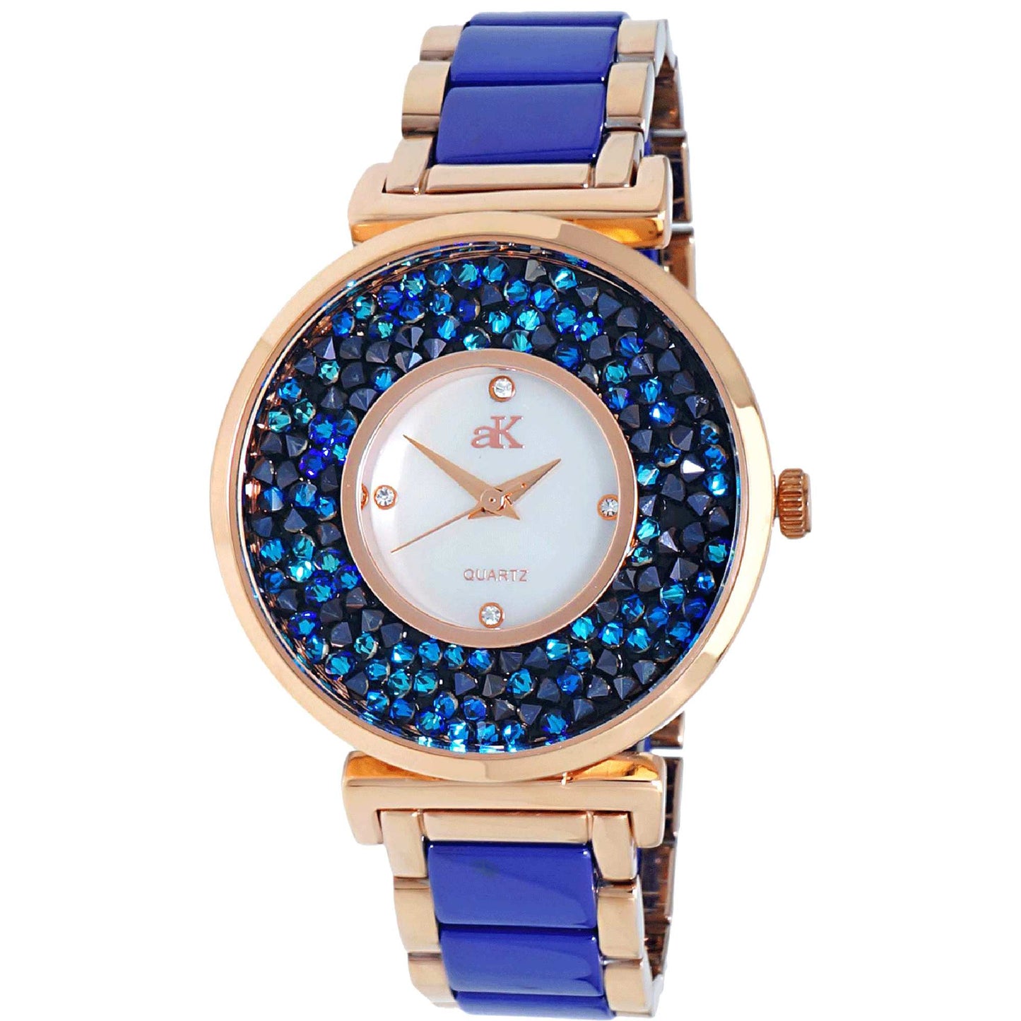 Adee Kaye Women's Pisa // AK8663 Mother of Pearl Watches - Tophatter Daily Deals