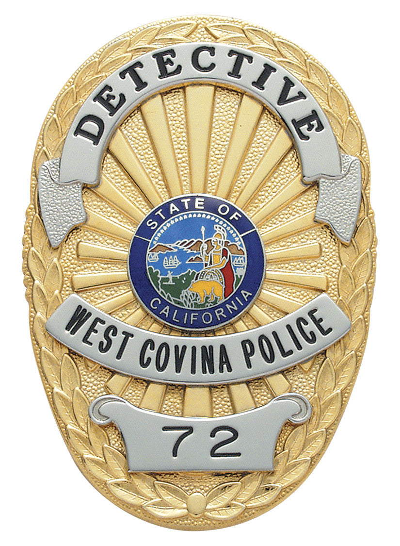 S72 - Custom Engraved Badge - Tophatter's Weapons'N'Deals Oval - Tophatter Daily Deals