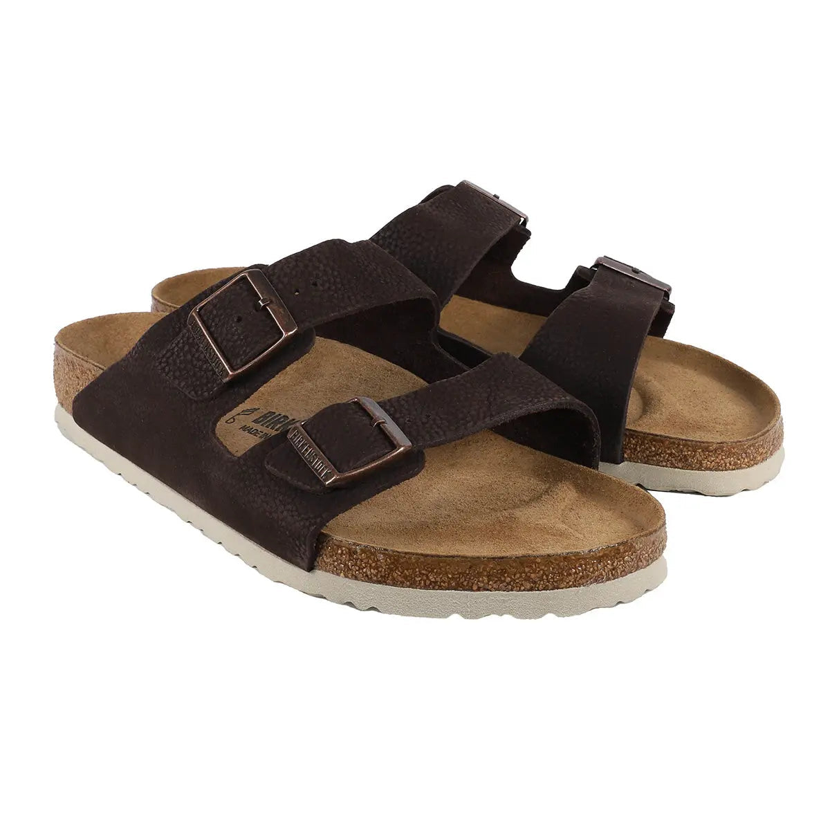 Birkenstock Arizona Nubuck Leather Sandals Footwear - Tophatter Daily Deals