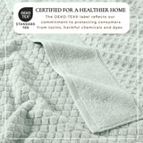 Cotton Diamond Waffle Weave Bath Towel Set - Grayson Collection Bath - Tophatter Daily Deals