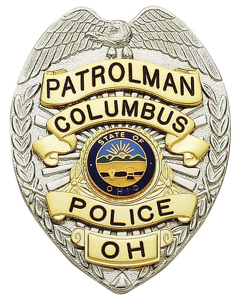 S87 - Custom Engraved Badge - Tophatter's Weapons'N'Deals Eagle Top - Tophatter Daily Deals