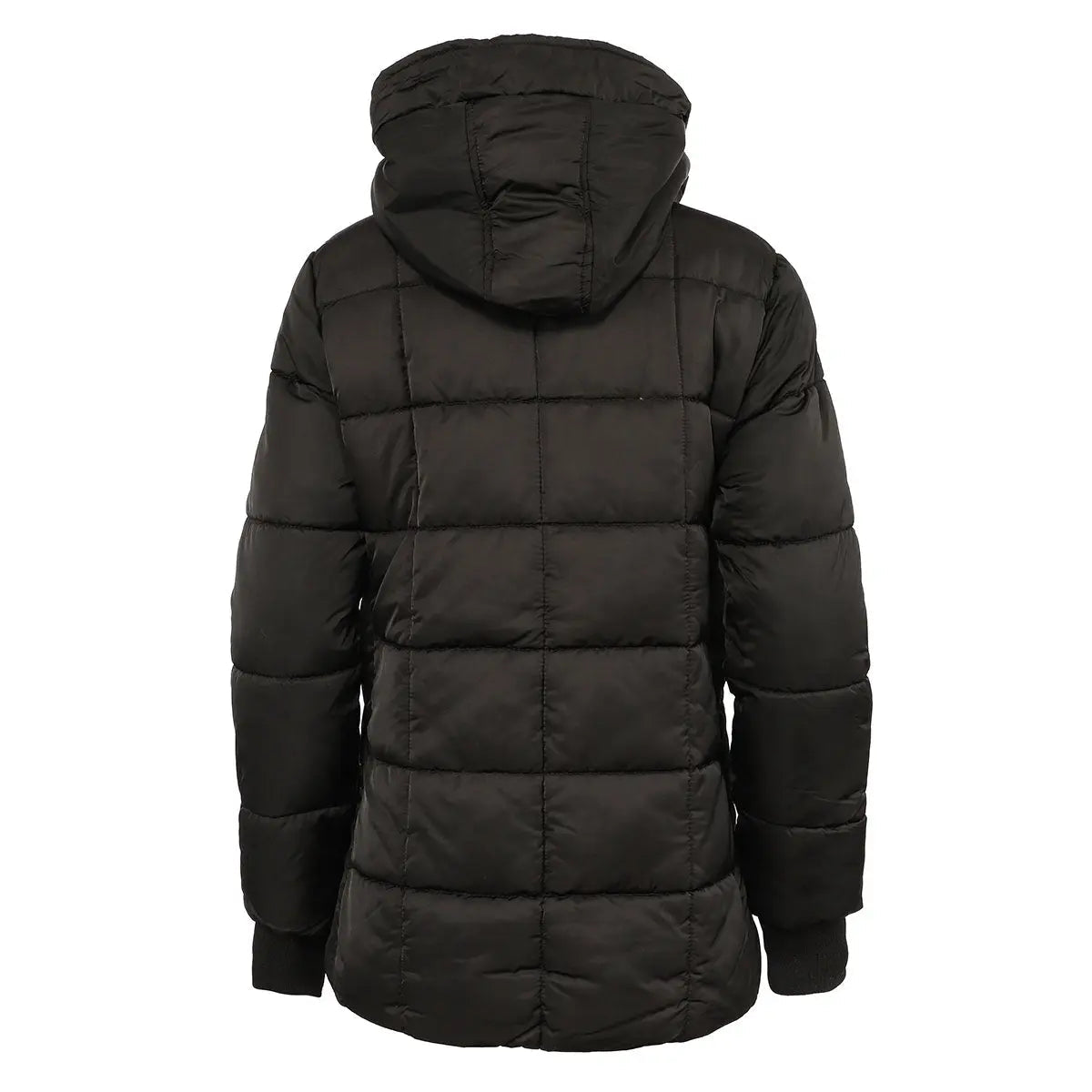 Steve Madden Women's Hooded Puffer Jacket Puffer - Tophatter Daily Deals