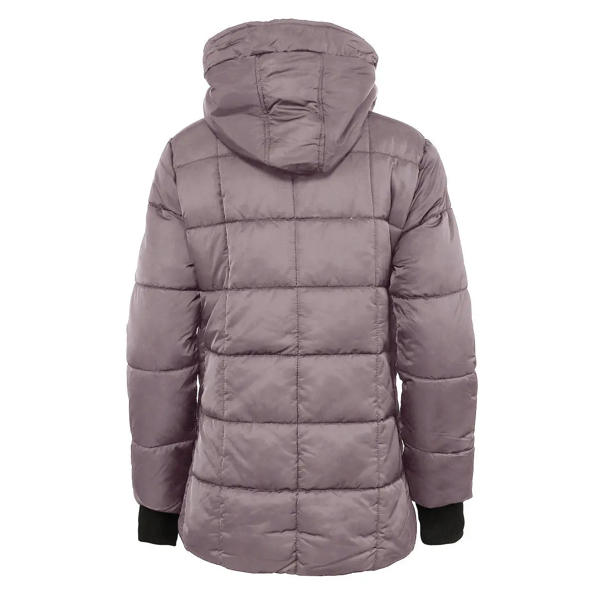 Steve Madden Women's Hooded Puffer Jacket Puffer - Tophatter Daily Deals