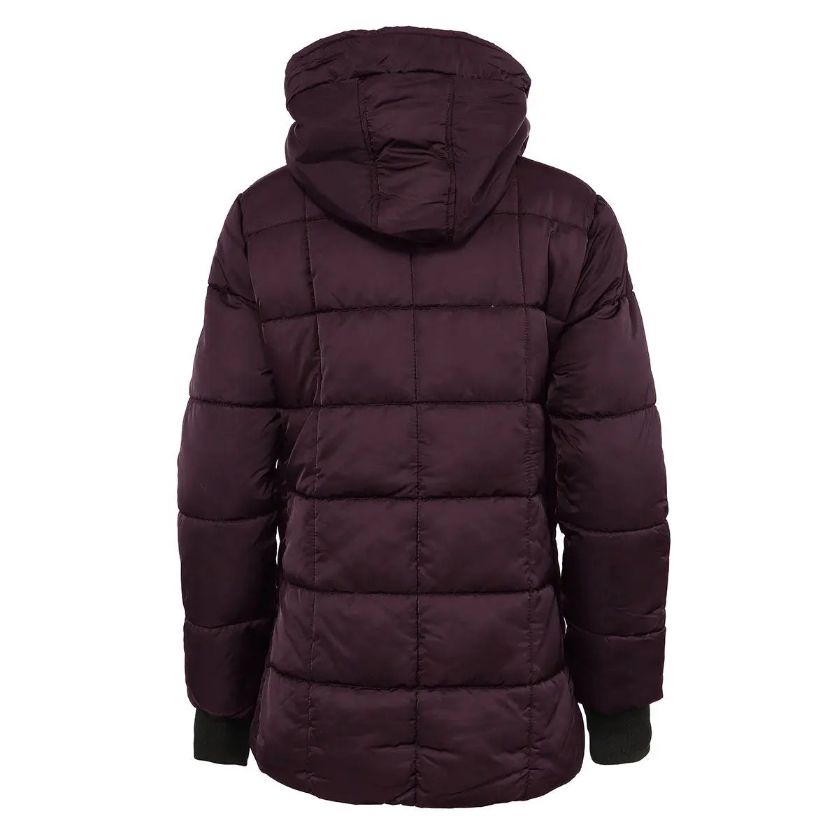 Steve Madden Women's Hooded Puffer Jacket Puffer - Tophatter Daily Deals