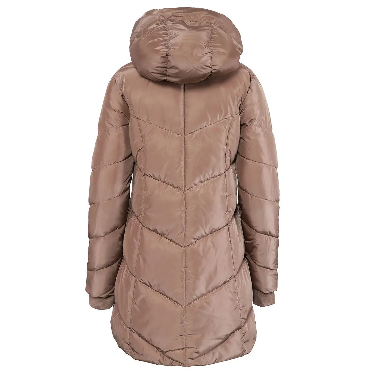 Steve Madden Women's Chevron Jacket Puffer - Tophatter Daily Deals