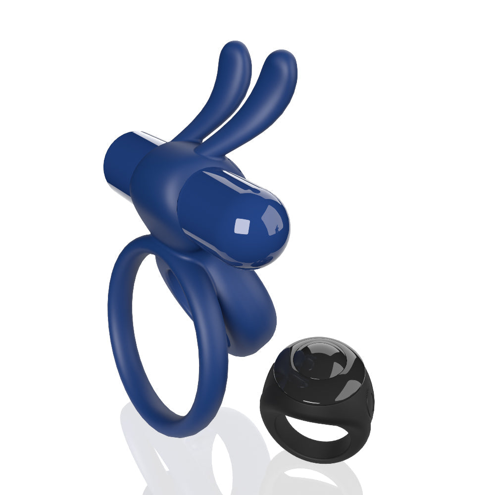 Ohare Remote Control (Blue) – Waterproof Rechargeable Wearable Rabbit Vibrator with Double-Ring Design > Sex Toys > Couples Toys - Tophatter Daily Deals