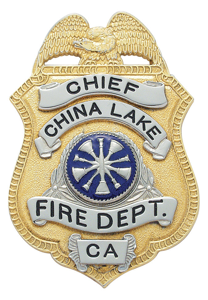 S94 - Custom Engraved Badge - Tophatter's Weapons'N'Deals Eagle Top - Tophatter Daily Deals