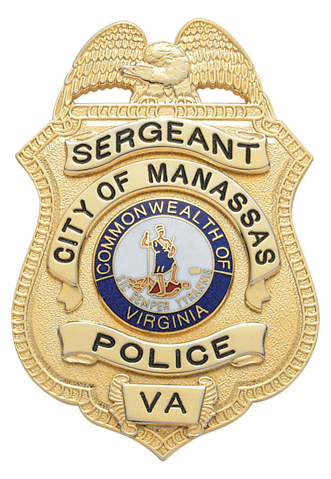 S96 - Custom Engraved Badge - Tophatter's Weapons'N'Deals Eagle Top - Tophatter Daily Deals