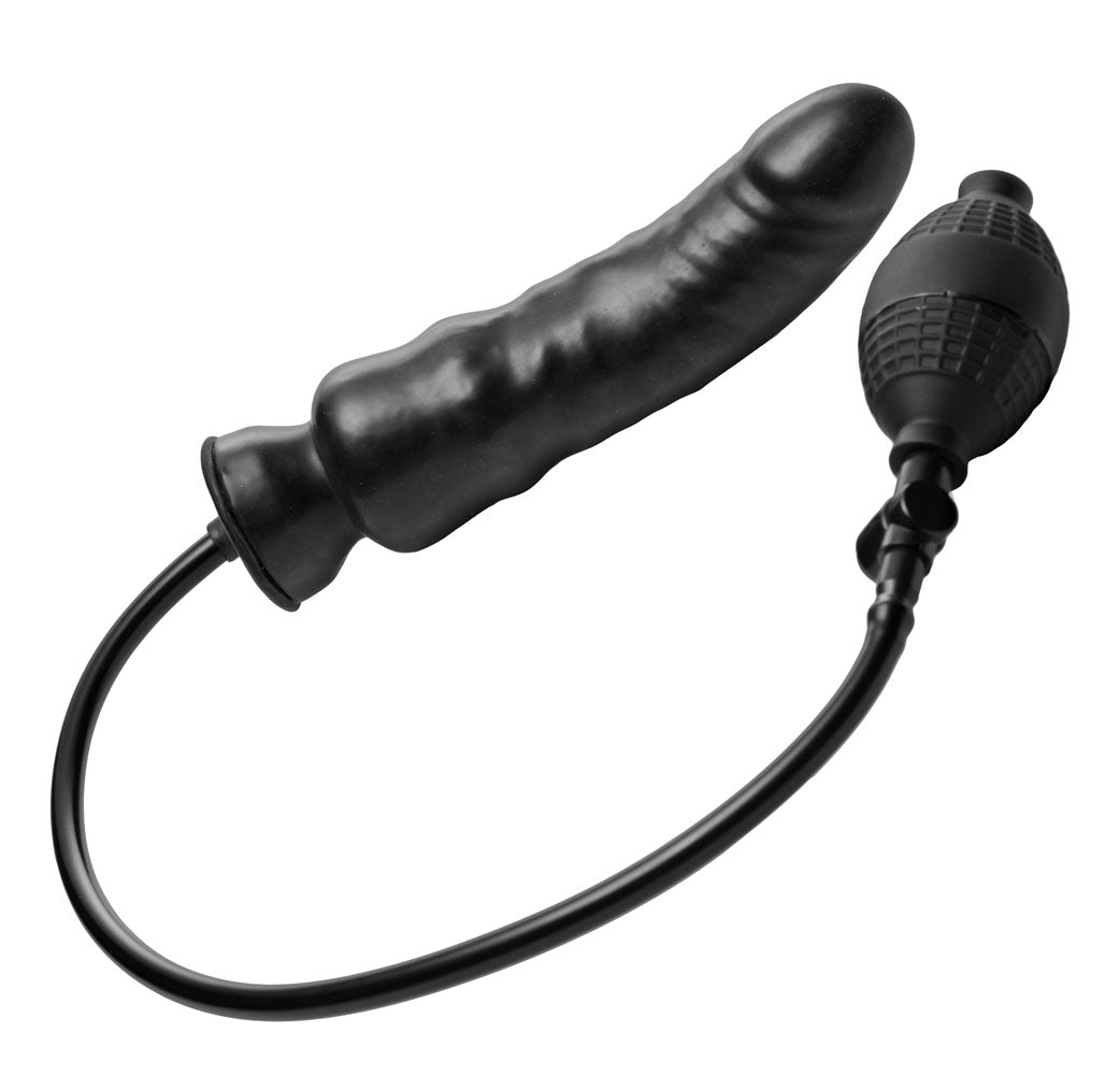 Master Series Renegade – Inflatable Ridged Dildo with Hand Pump > Anal Range > Tunnel and Stretchers - Tophatter Daily Deals