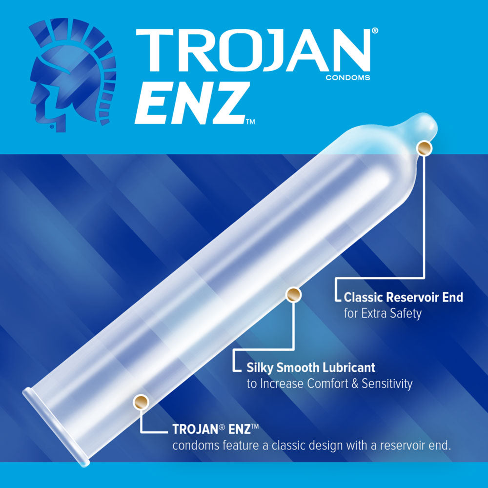 Trojan Enz Lubricated - 3 Pack > Essentials > Condoms - Tophatter Daily Deals