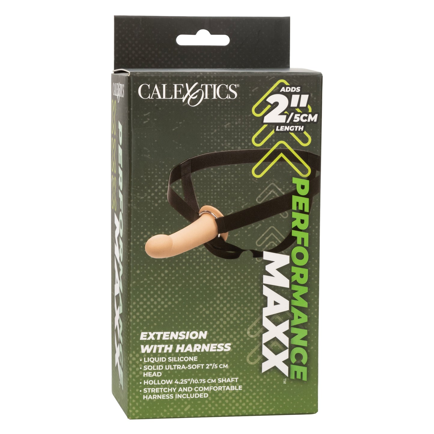Performance Maxx Extension With Harness Ivory 2 Inch Length Adding Sleeve and Ultra-Thick Supportive Straps > Dildos > Hollow Strap Ons - Tophatter Daily Deals