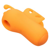 Neon Vibes The Buzzing Vibe Orange Silicone Finger Teaser with 10 Vibration Functions and Rechargeable > Vibrators > Finger Vibrators - Tophatter Daily Deals