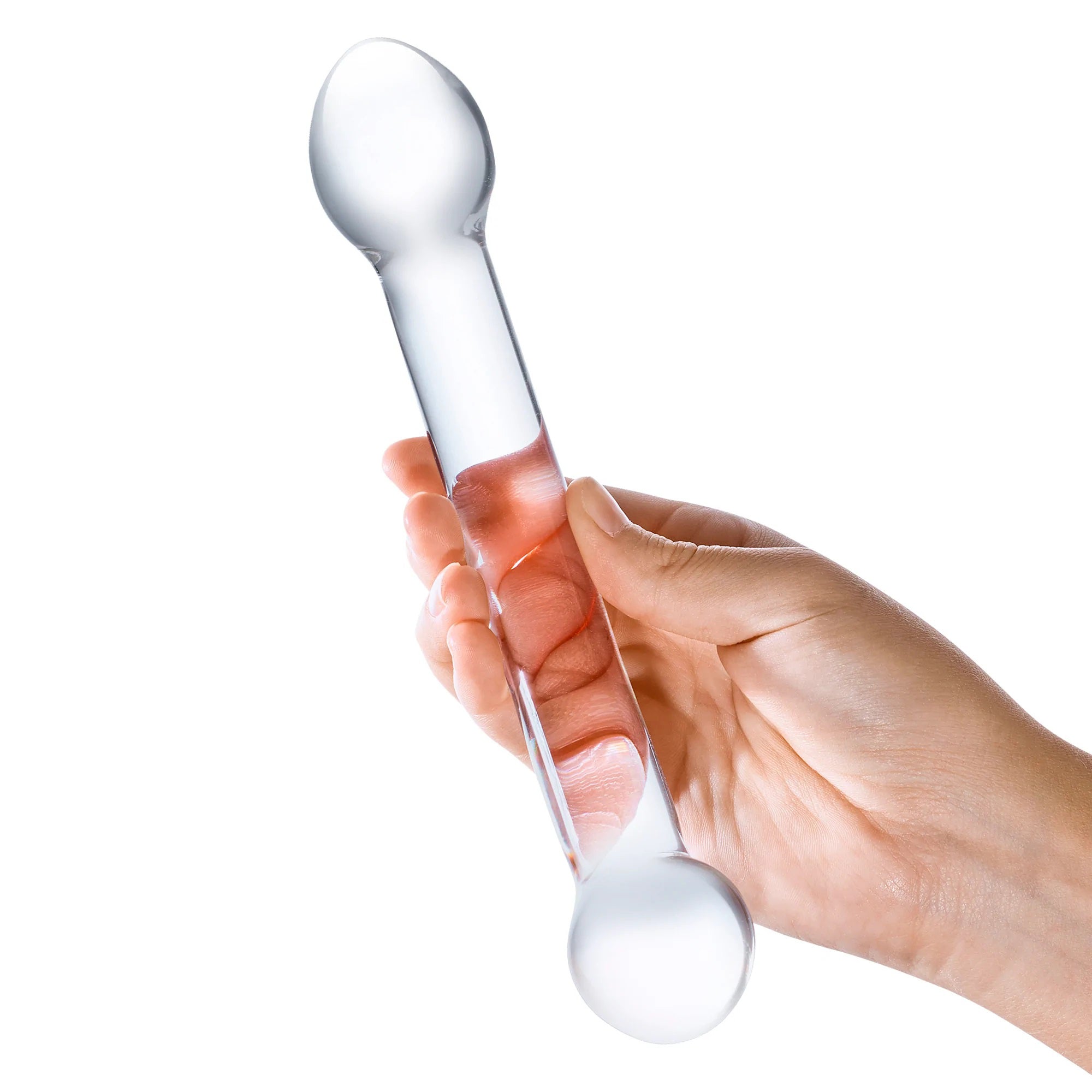 Electric Eel Glas 7 Inch Curved Glass G Spot Stimulator > Glass > Dildos - Tophatter Daily Deals