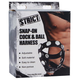 Snap-On Cock and Ball Harness for Enhanced Male Pleasure > Cock Ring > Adjustable - Tophatter Daily Deals