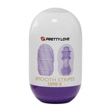 Pretty Love Cupid X Smooth Stripes – Textured Masturbator > Sex Toys For Men > Masturbators Cup - Tophatter Daily Deals
