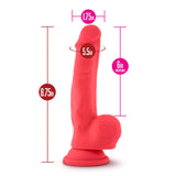 Ruse Shimmy Cherise Dong 6 Inch Realistic Dildo > Dildos > Realistic Dildos - Tophatter Daily Deals