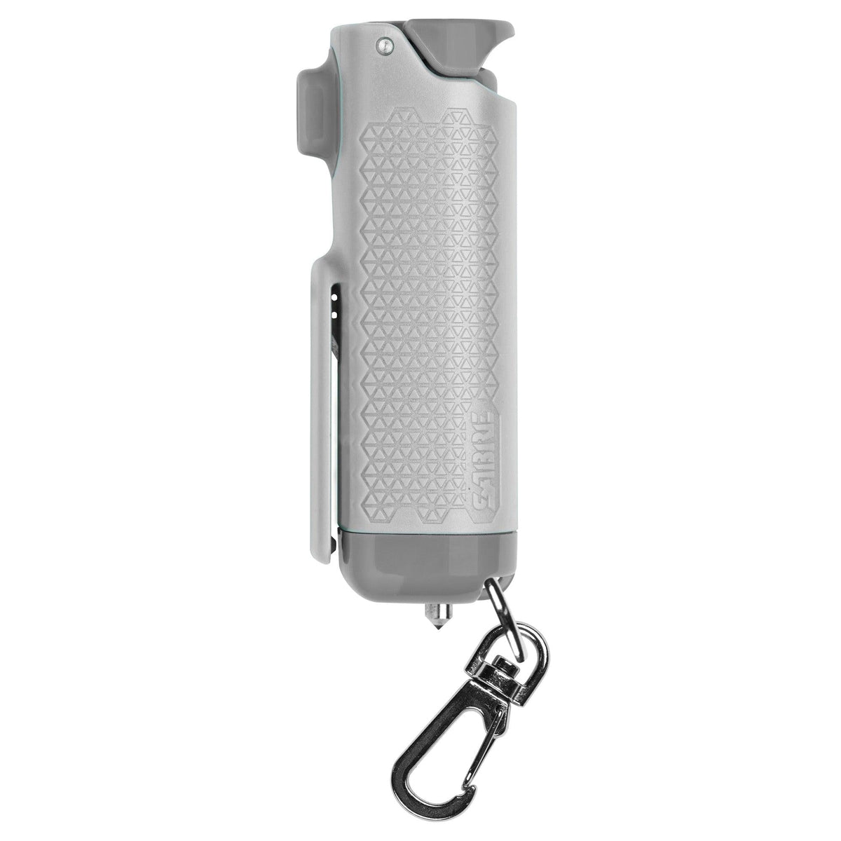 Sabre Pepper Spray 3-In-1 Safe Escape Automotive Tool, Black Finish Light Gray Self Defense - Tophatter Daily Deals
