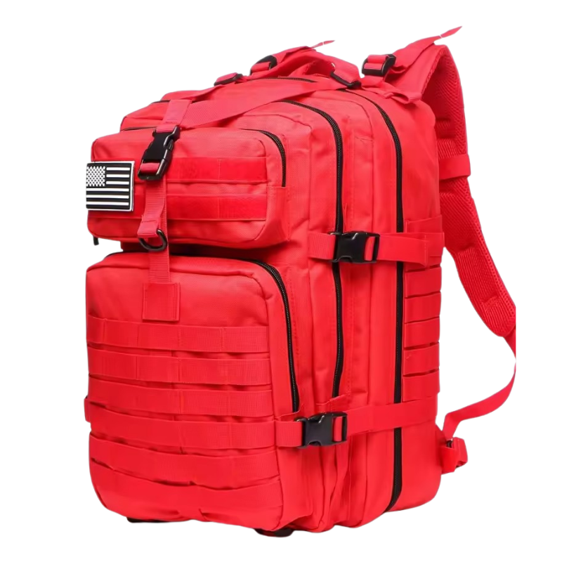 Waterproof Hiking Backpack Outdoor Bag (Red) Luggage & Bags > Backpacks > Military Backpacks - Tophatter Daily Deals
