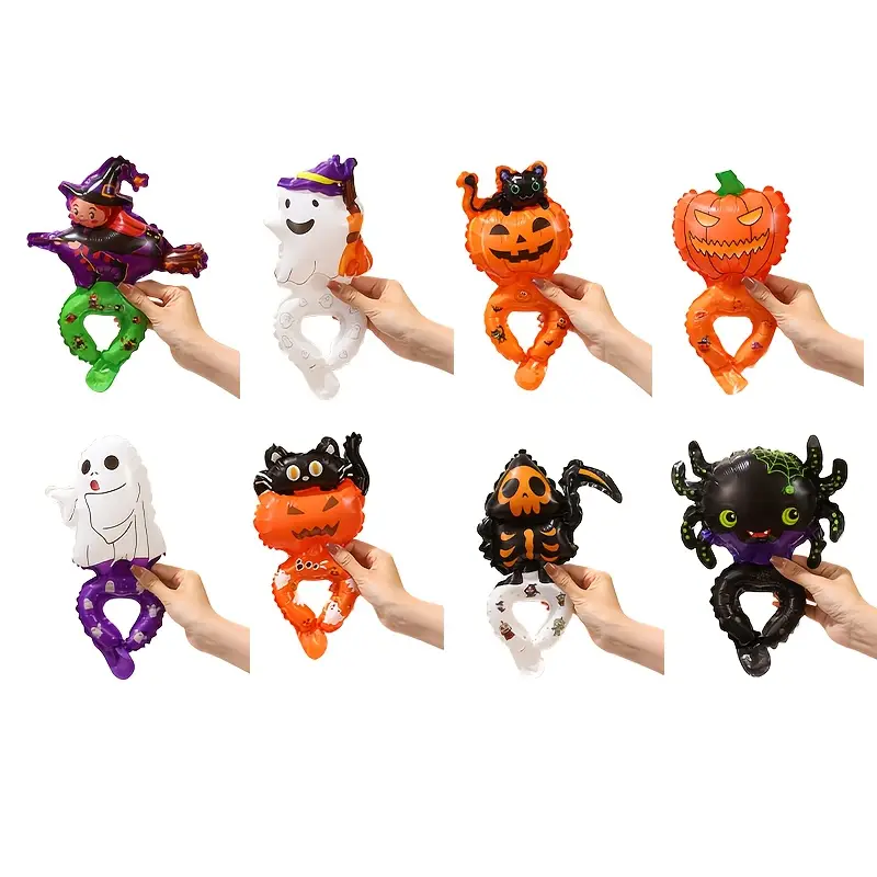 Halloween Pumpkin Wrist Balloons (50pcs) Halloween - Tophatter Daily Deals