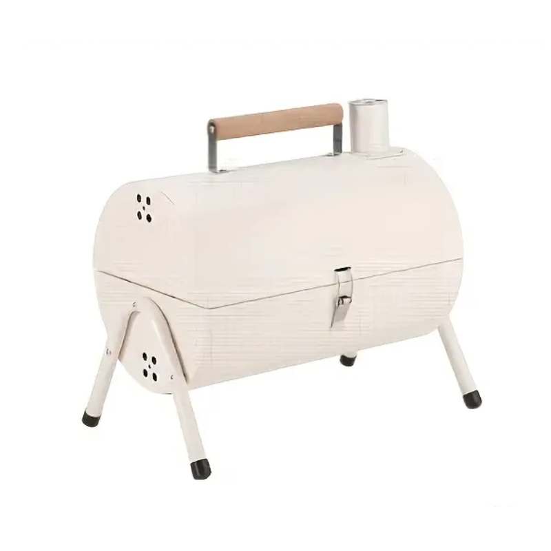 Portable Cast Iron BBQ Grill Charcoal Stove Kitchen Appliances - Tophatter Daily Deals