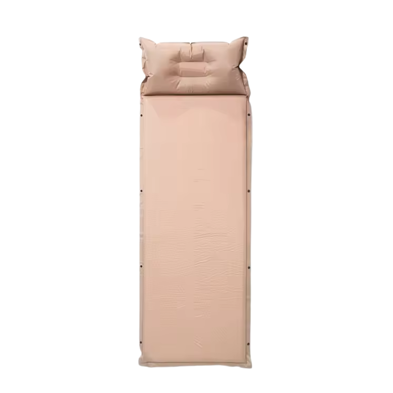 Inflatable Camping Sleeping Mat with Pillow Outdoor Recreation > Camping > Sleeping Bags - Tophatter Daily Deals