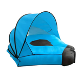 2-Person Self-Inflating Sleeping Pad with Canopy Camping & Hiking - Tophatter Daily Deals
