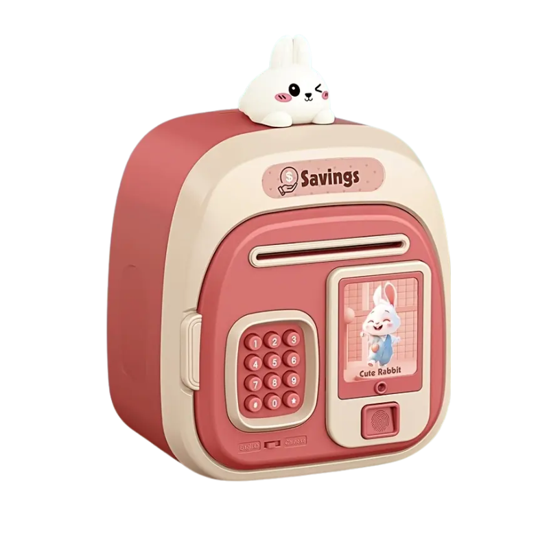 Music Penny Bank Fingerprint Password Savings Box Gift Baby & Kids > Toys - Tophatter Daily Deals