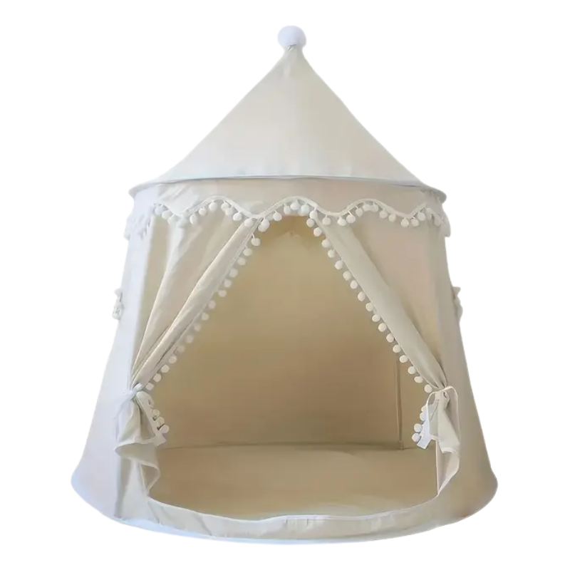 2-Person Canvas Yurt Tent with Glass Fiber Frame Camping & Hiking - Tophatter Daily Deals