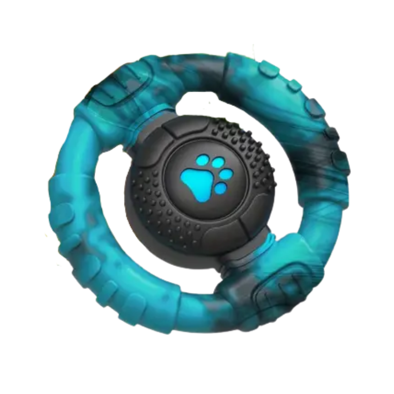 Steering Wheel Dog Chew Toy for Medium Dogs Dog Supplies - Tophatter Daily Deals