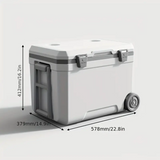 48 Quart Portable Camping Cooler Box Camping & Hiking - Tophatter Daily Deals