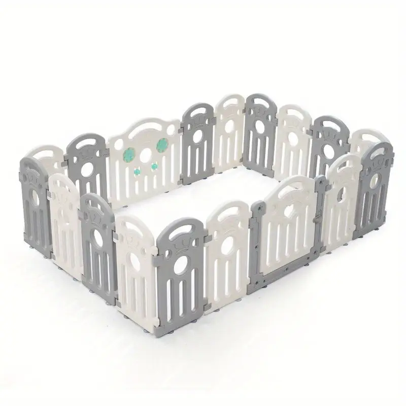 Kids Playpen 18-Panel Baby Safety Gate Fence Baby & Kids > Baby & Kid's Toys > Outdoor Play Equipment - Tophatter Daily Deals