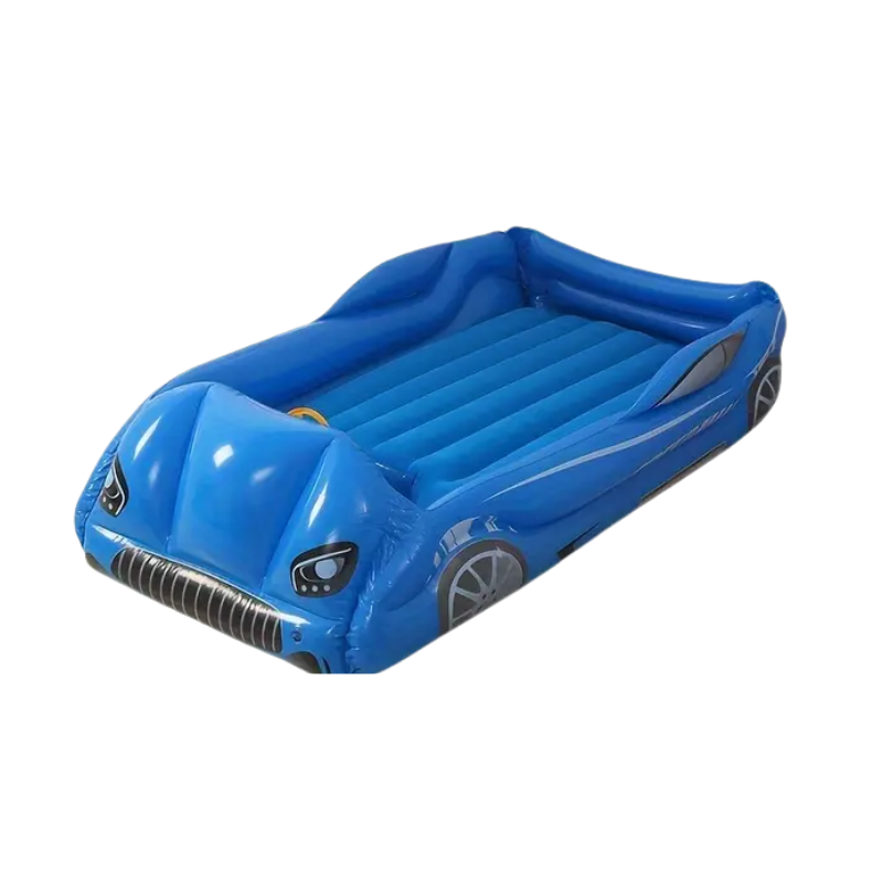 2-Person Inflatable Racing Car Air Mattress Camp Furniture - Tophatter Daily Deals