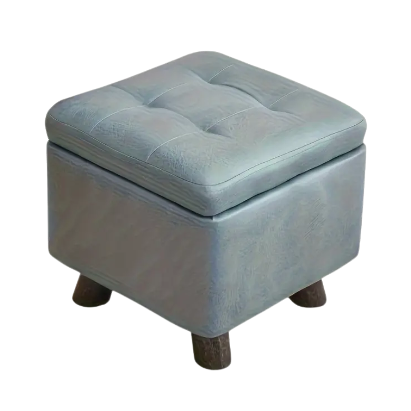 Multifunctional Storage Stool Cushioned Flip-Top Organizer Storage & Entryway Benches - Tophatter Daily Deals