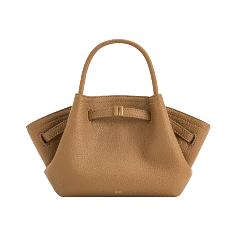 Women's Canvas Brown Mini Crossbody Shoulder Bag (Latte) Apparel & Accessories > Handbags, Wallet's & Cases > Handbags > Cross Body Bags - Tophatter Daily Deals