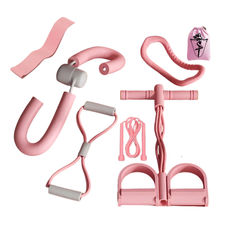 Yoga Pilates Fitness Set with Accessories (8pcs) Fitness - Tophatter Daily Deals
