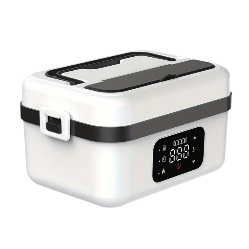 Electric Heated Lunch Box USB Rechargeable 1000ml Kitchen Appliances - Tophatter Daily Deals