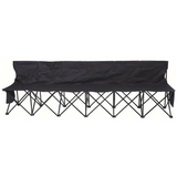 6-Person Folding Bench with Storage Pockets Camp Furniture - Tophatter Daily Deals
