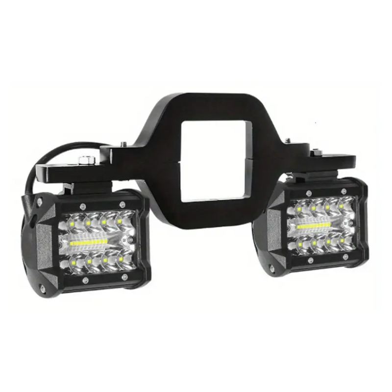 Car LED Strip Light Set with Hook Bracket Motor Vehicle Frame & Body Parts - Tophatter Daily Deals