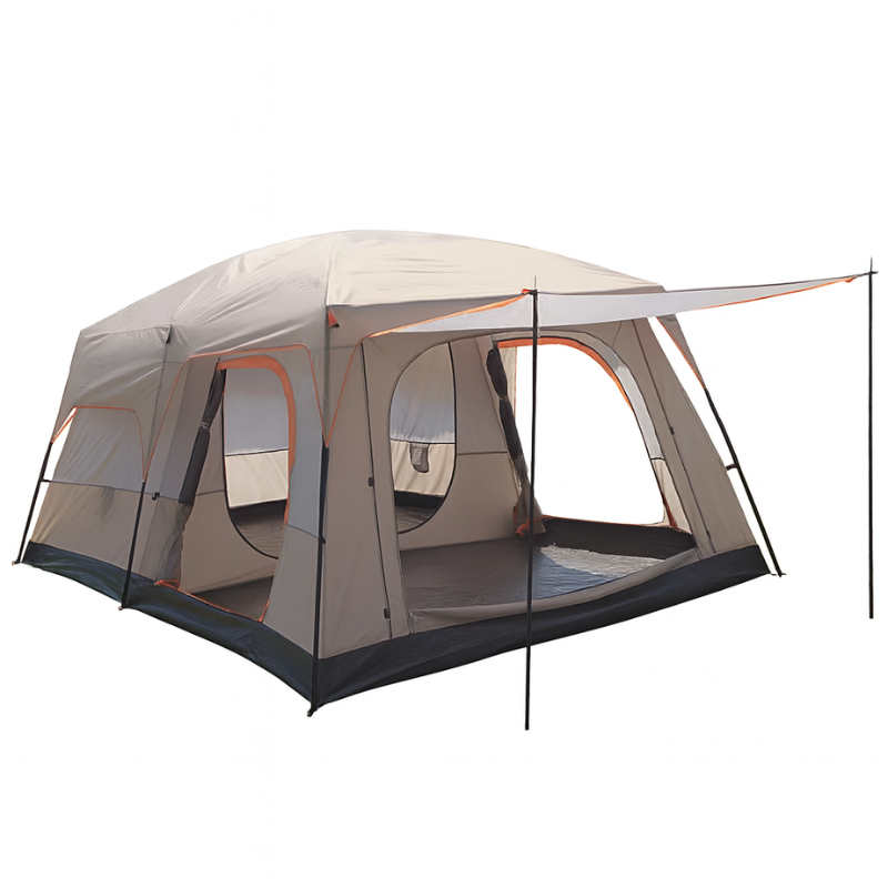 Outdoor Tent 6-12 Person Two-Bedroom Camping Camping & Hiking > Tents & Camp Furniture - Tophatter Daily Deals