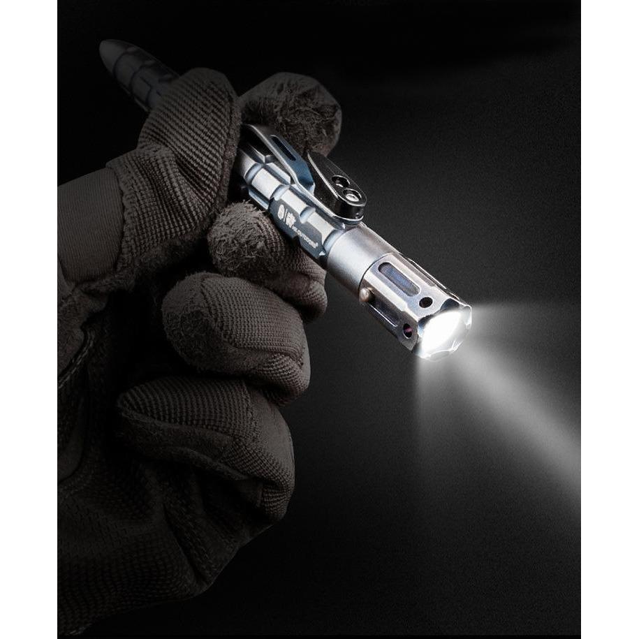 Samurai Armor Tactical Pen Flashlight Self Defense Kubotan - Tophatter Daily Deals
