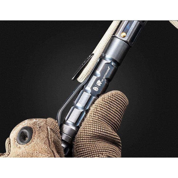 Samurai Armor Tactical Pen Flashlight Self Defense Kubotan - Tophatter Daily Deals