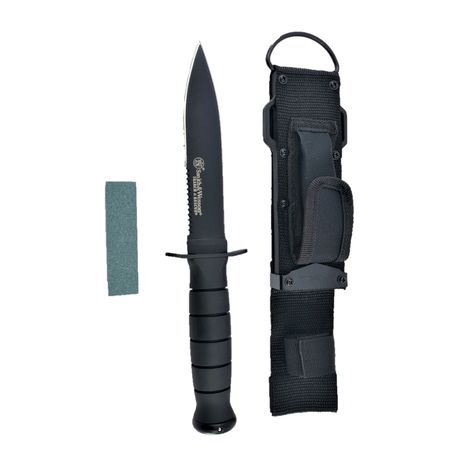 S&W FIXED BLADE DAGGER KNIFE - Tophatter's Army Deals KNIVES - Tophatter Daily Deals