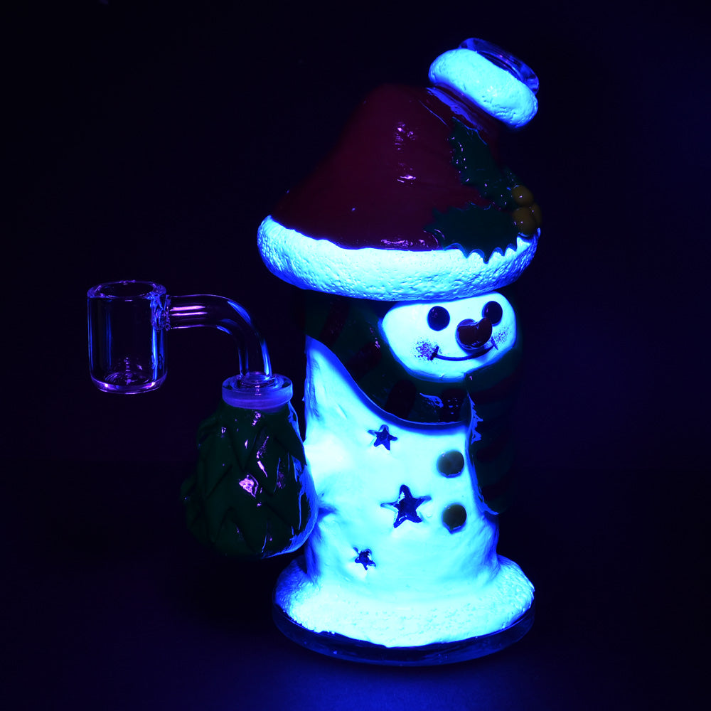 Santa Snowman Dab Rig Dab Rigs - Tophatter Daily Deals