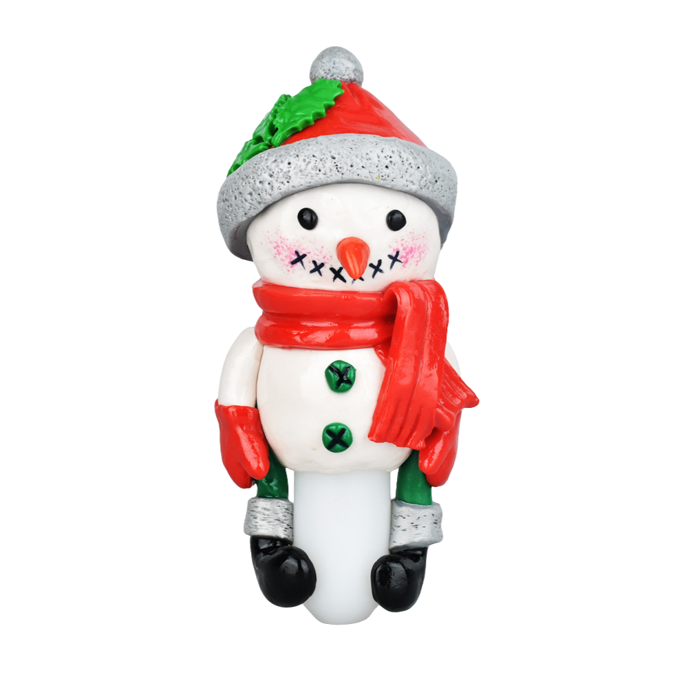 Santa Snowman Hand Pipe Hand Pipes - Tophatter Daily Deals