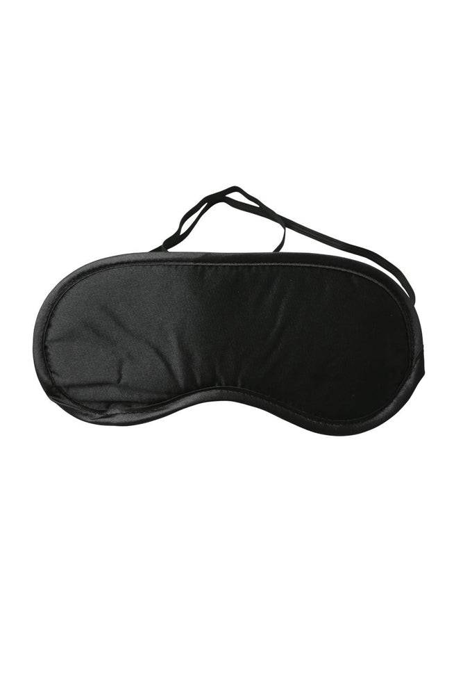 Sex & Mischief - Satin Blindfold - Black BDSM - Tophatter Daily Deals