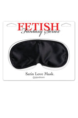 Pipedream - Fetish Fantasy - Satin Love Mask - Black BDSM - Tophatter Daily Deals