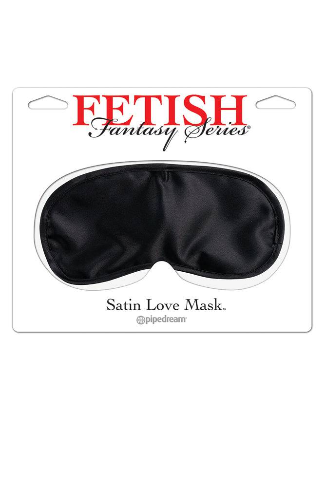 Pipedream - Fetish Fantasy - Satin Love Mask - Black BDSM - Tophatter Daily Deals